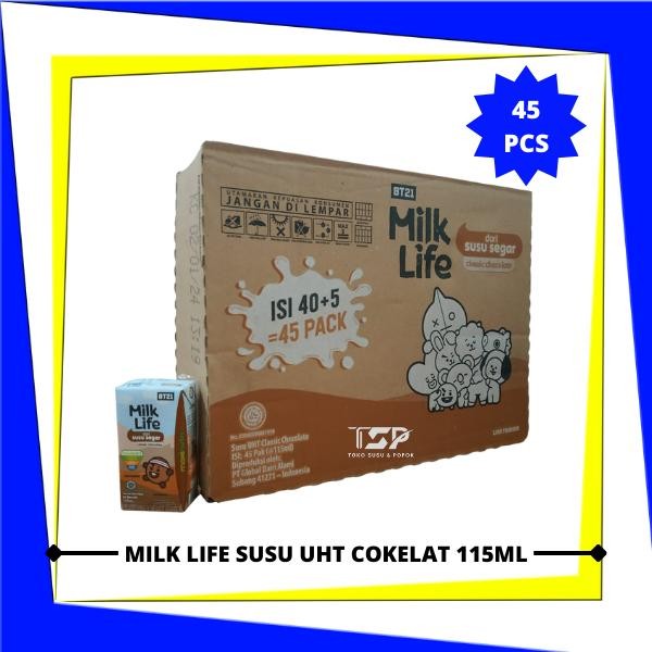 

(Expert) Susu UHT MILK LIFE Varian Rasa 115ml x 45 pcs (1 Karton)