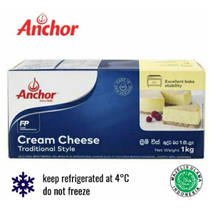 

(Expert) Anchor cream cheese 500 gr repack