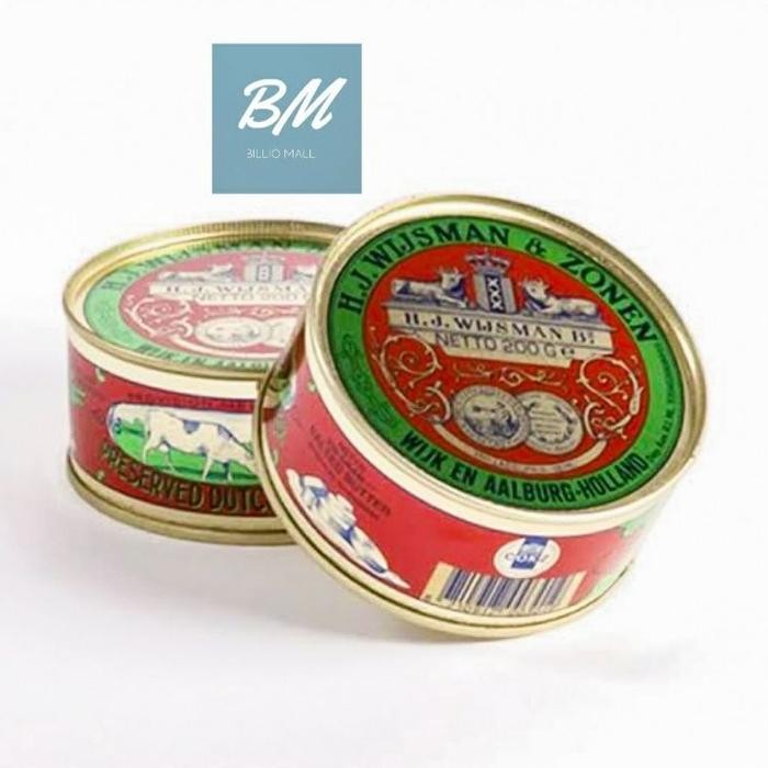 (Expert) Wisman Butter Mentega 200 gr / Wisman Kemasan Kaleng 200 gr / Butter Mentega Wisman 200