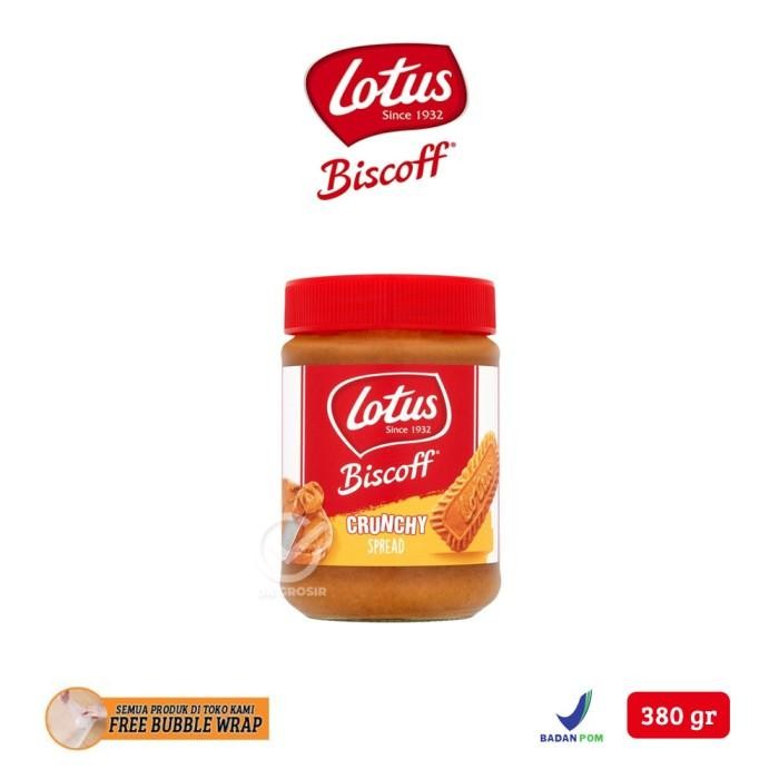 

(Expert) Lotus Biscoff Crunchy Spread / Olesan Roti Rasa Karamel [380 gr]