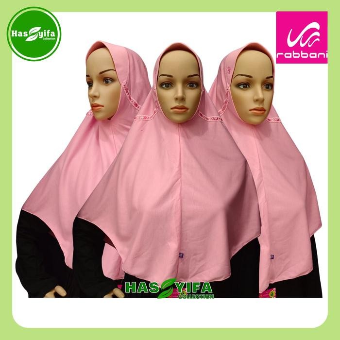 Kerudung Instant Rabbani Innova A808 Pink Rose