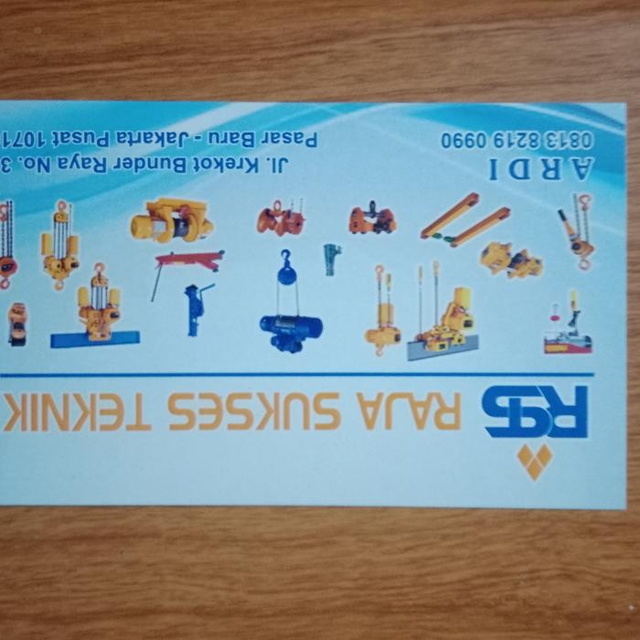 Hemat Chain Block 1 Ton 3 Meter Weka