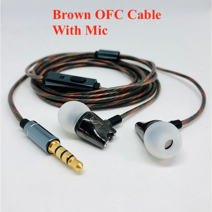 Premium Custom Earphone Diy Ceramic Ie800 Hifi Monitor Headset