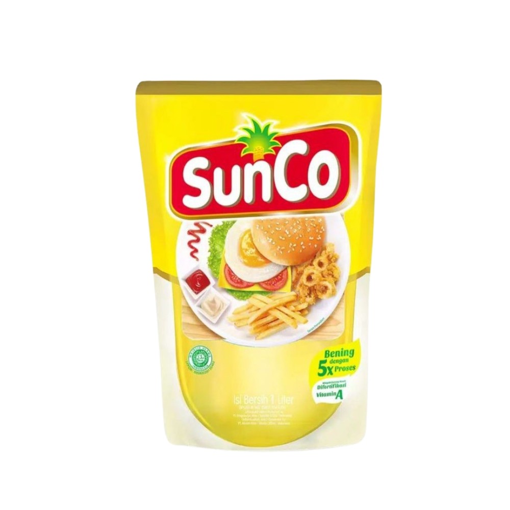

Sunco Minyak Goreng Pouch 1 liter