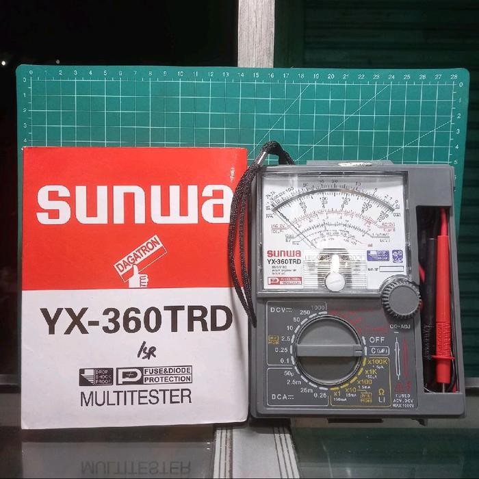 AVOMETER MULTIMETER MULTITESTER ANALOG SUNWA YX360TRD TERMURAH