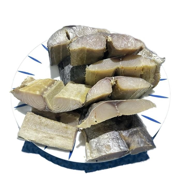 New Ikan Asin Tenggiri / Daging Tengiri Rasa khas 1 kg murah halal Vakum Food