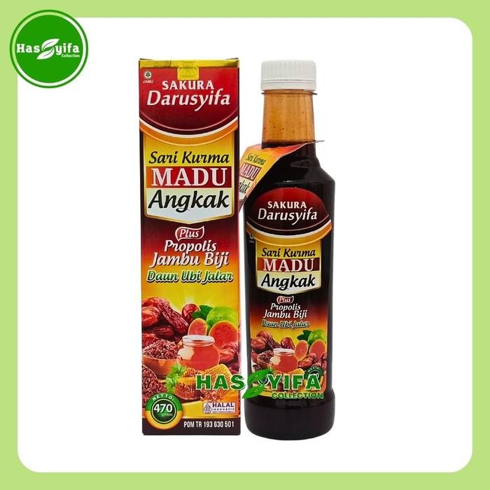 

New Darusyifa - Sakura Sari Kurma Madu Angkak Plus Jambu Merah Daun Ubi Jalar