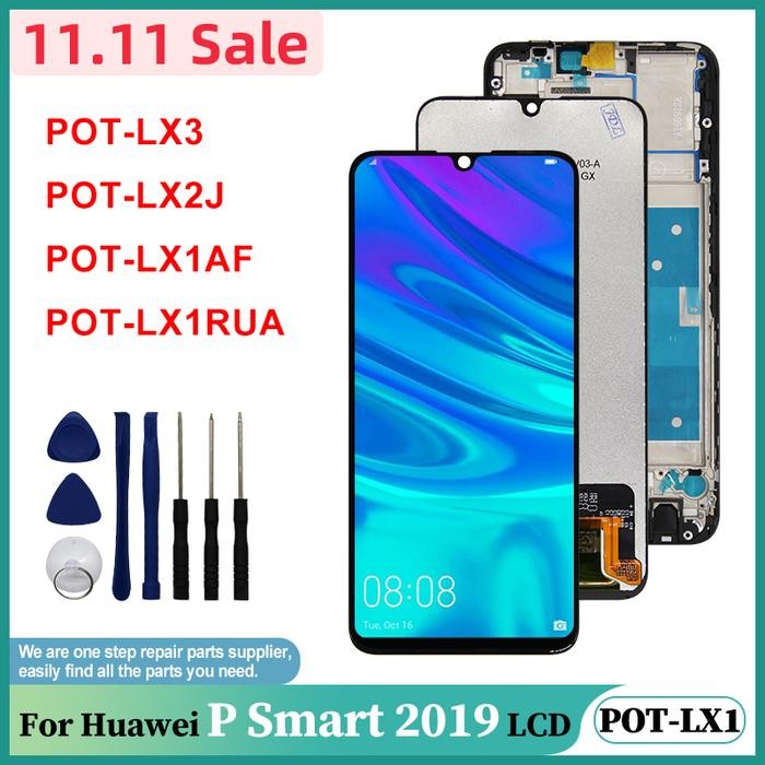 POTLX1 Screen For HUAWEI P Smart 2019 LCD Display Touch Digitize