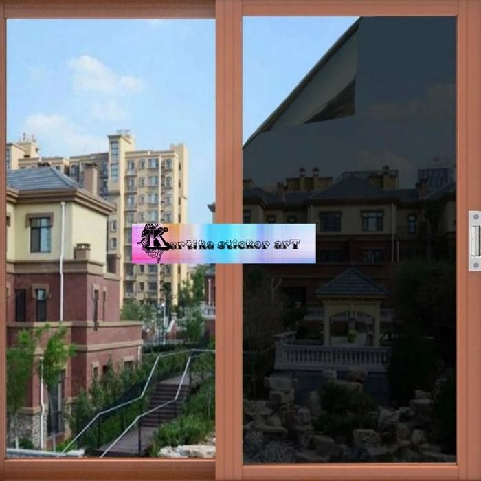 New Kaca film hitam/sticker kaca riben/kaca film rumah/kaca film jendela