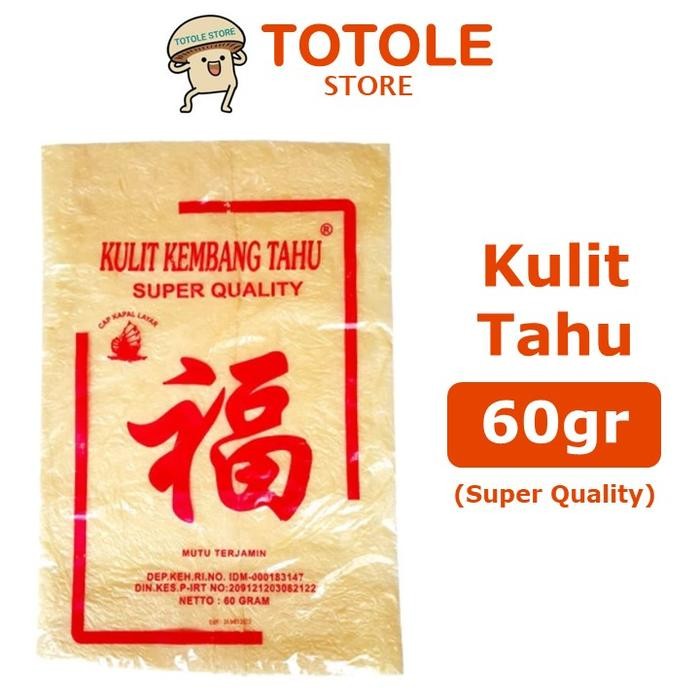 

New Kulit kembang super quality tahu cap kapal layar 60gr