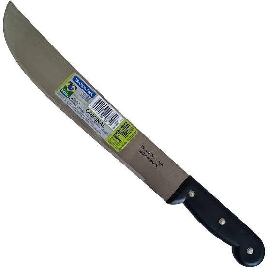 PROMO>>> TRAMONTINA Pisau Sembelih Machete 26600 12 14 16 18 inch gagang hitam <<<TERBARU