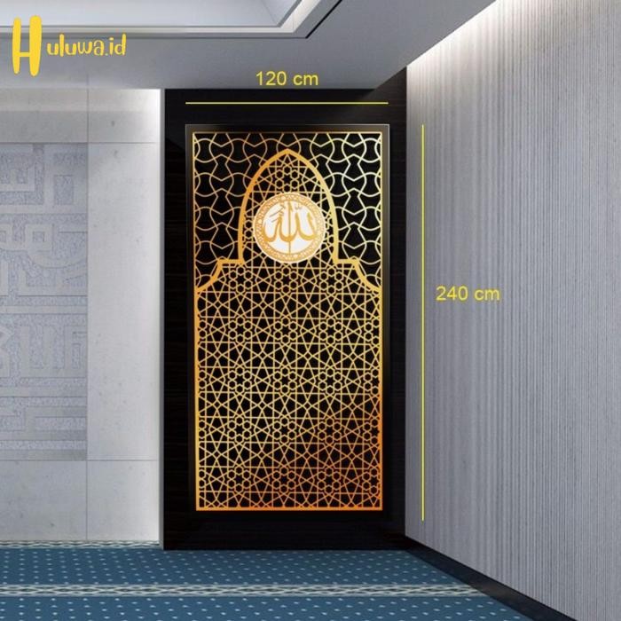 Dekorasi Hrab Dinding / Hrab Masjid / Hrab Musholla / Ornamen Di