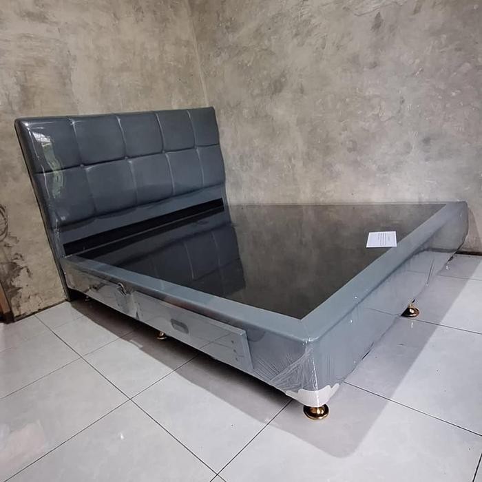 Dipan Tempat Tidur Laci / Dipan Alas Tempat Tidur / Dipan Nimalis Springbed / Dipan Kasur Springbed