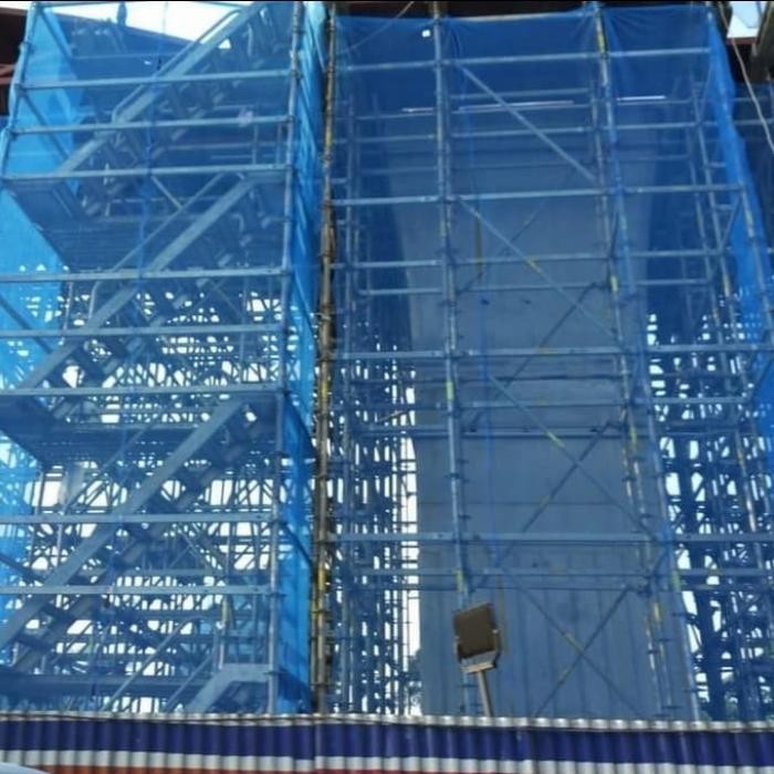 safety net proyek / polynet jaring pengaman proyek bangunan