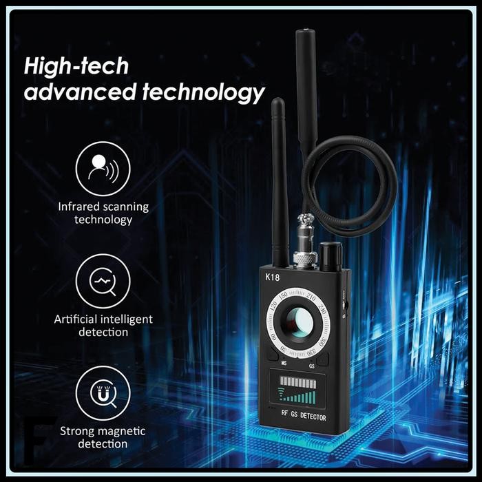 Car Gps Detector K18S Detector Black Terlaris