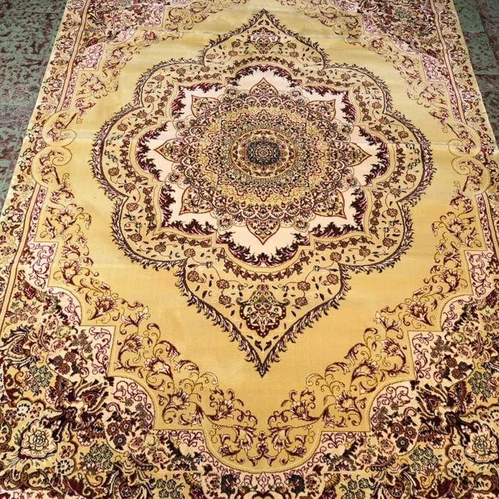 Karpet Permadani Turki Asli Bahan Polifileneee