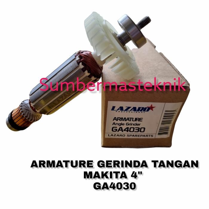 Paling Berkualitas Armature Makita Ga4030 Angker Gerinda Makita 4" Ga 4030 Armatur Ga4030