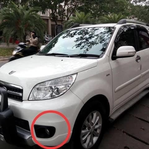 Cover foglamp rush terios 2012-2015