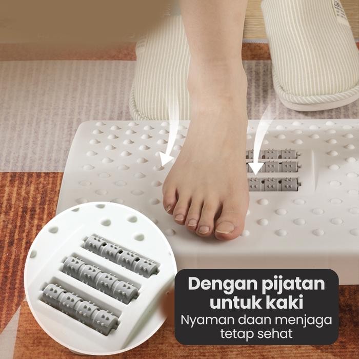 Dejavu Bangku Pijakan Kaki Kantor Bangku Jengkok Minimalis Hsb143 Pasti Ori