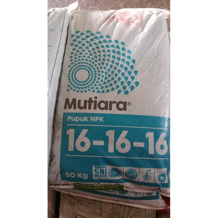 Terlaris Mutiara Pupuk Npk 16 16 16. Cod 50Kg