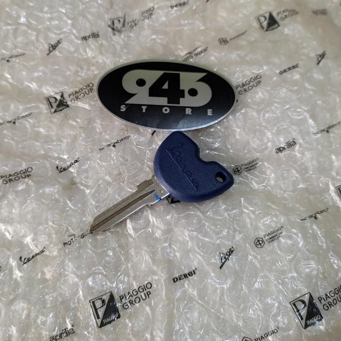 Terbagus Blank Key Kunci Duplikat / Kunci Biru Vespa Sprint / Primavera / Lx / S / Gts Original