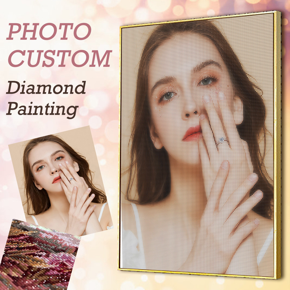 Chenistory Photos Custom Make Your Own Diamond Painting Custom Full Drill Diamonddiy Painting
