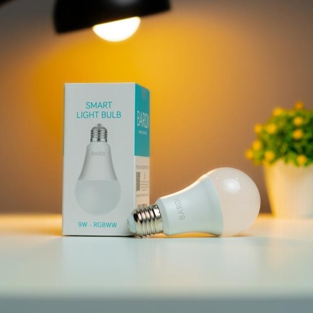 Bardi Smart Light Bulb 9W Rgbww - Smart Light Bulb 9W
