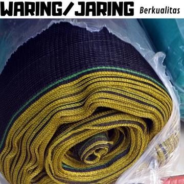 Jaring waring pagar tanaman 1 roll waring hitam jaring waring keramba ikan jaring ayam waring pagar