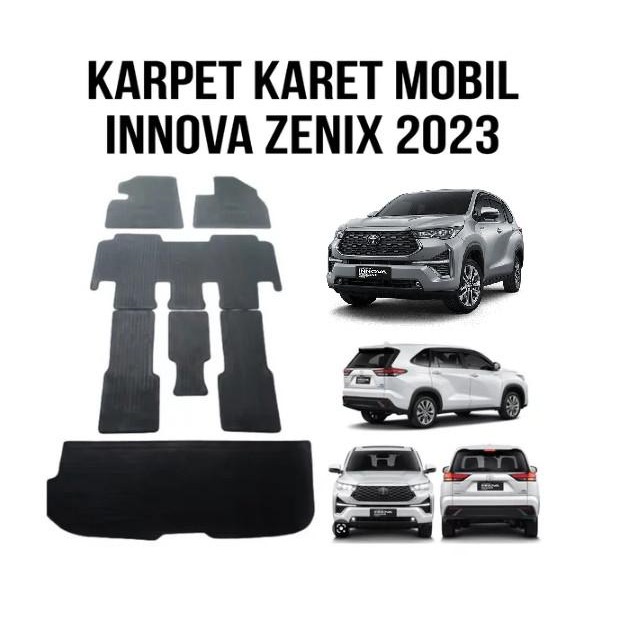 Karpet Karet Innova Zenix 2023 Fullset / Karpet Innova Zenix Fullset