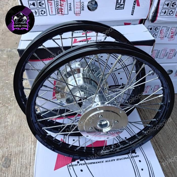 velg jari-jari Megapro Primus ring 17 V Rossi ukuran 17160/185