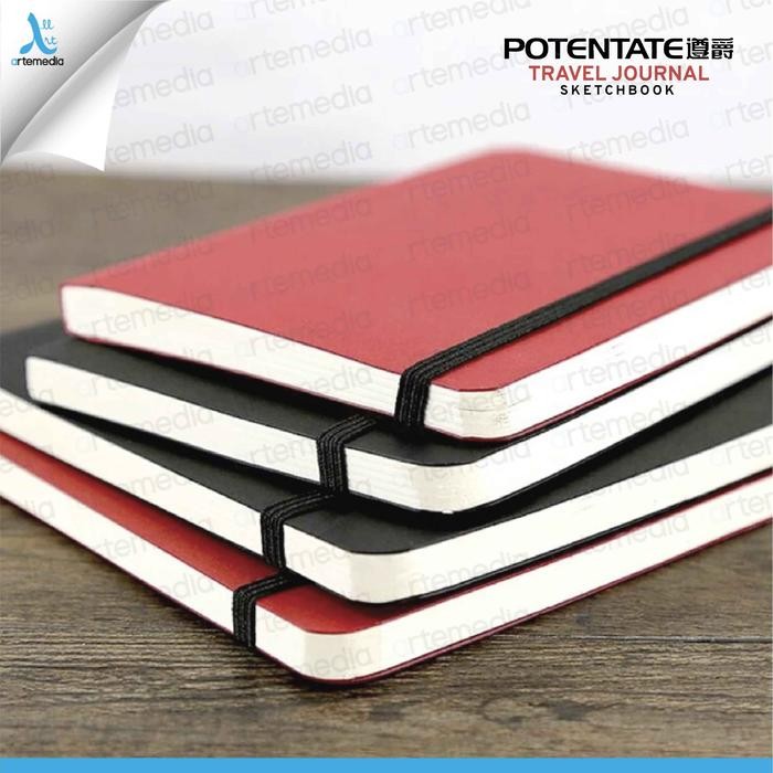 

Potentate Travel Journal Sketchbook Soft Cover Buku Sketsa