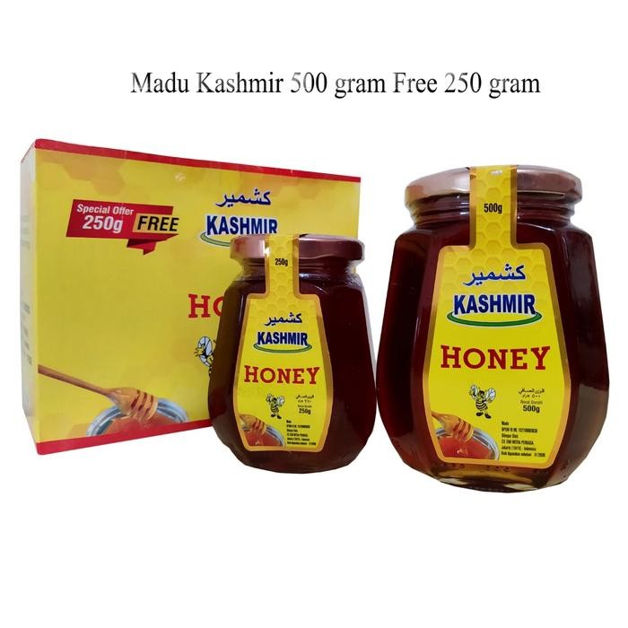 

Madu Paket Kashmir 500Gr & 250Gr Pure Original Paket Hemat Lebih