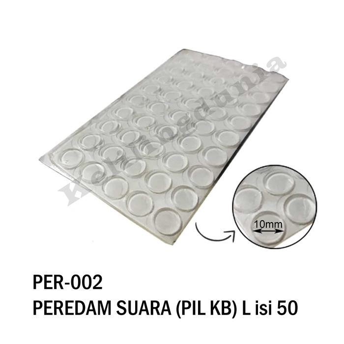 Peredam Suara Kaca Pintu Rumah Balkon Lemari Pil Mata Ikan Bulat