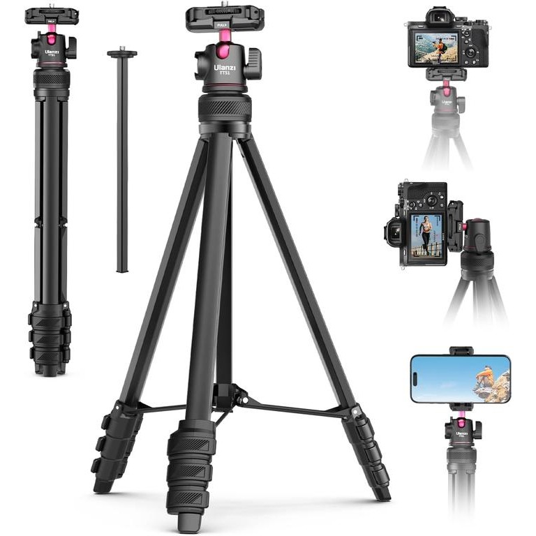 Ulanzi Tt51 Aluminium Alloy Portable Tripod (T089Gbb1) Pasti Ori