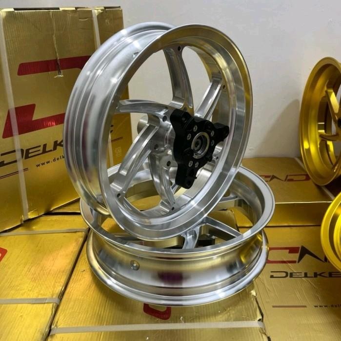 velg pelek delkevic moz 6 star six star new nmax 2020 aerox ring 14 nmax lama ring 13 lebar 300 350