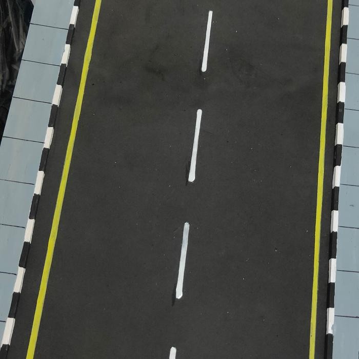 Ready- Diorama Diecast - Diorama Jalan Raya Miniatur Jalan Raya