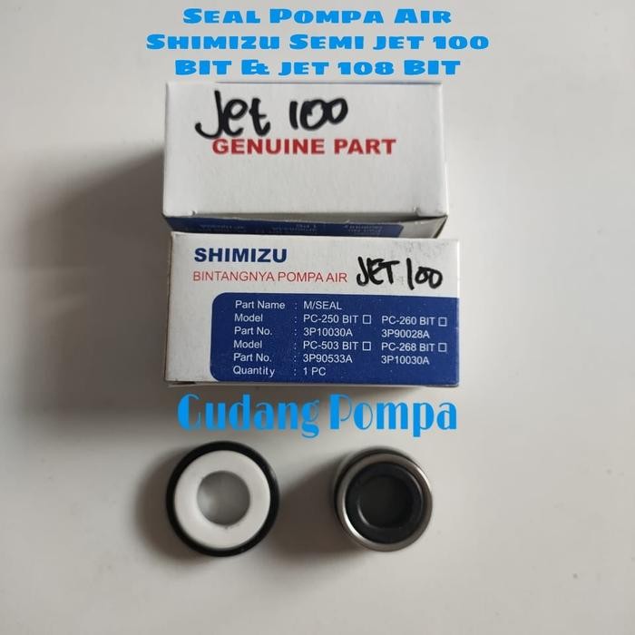 Mechanical Seal Pompa Air Shimizu Semi jet 100 & Jet 108 BIT Original