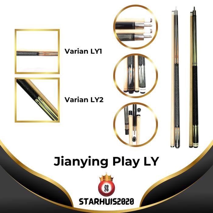 Stik Billiard kualitas " FURY " LY Classic Series Linen Wrap