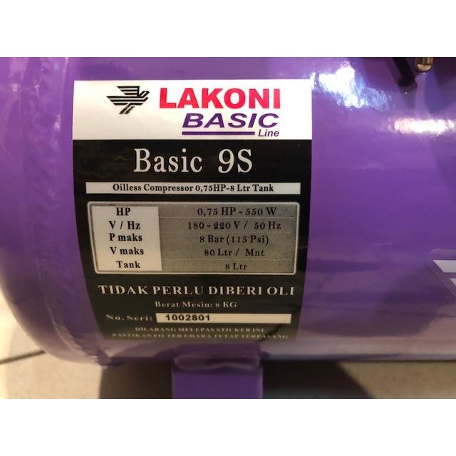 Kompresor Oilles Lakoni Basic 9 S