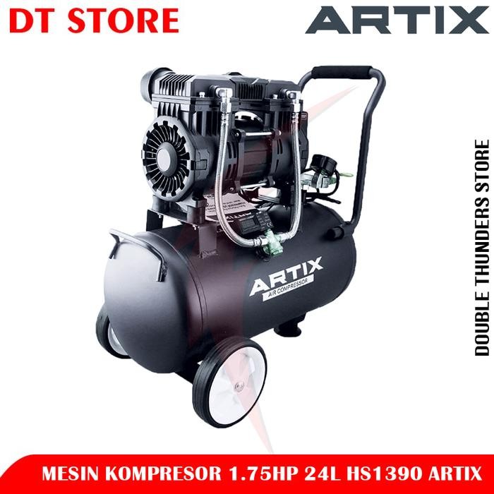 Izumi Max Om Ss1390 1,75Hp 24 Liter Mesin Kompresor Oiless Super Speed