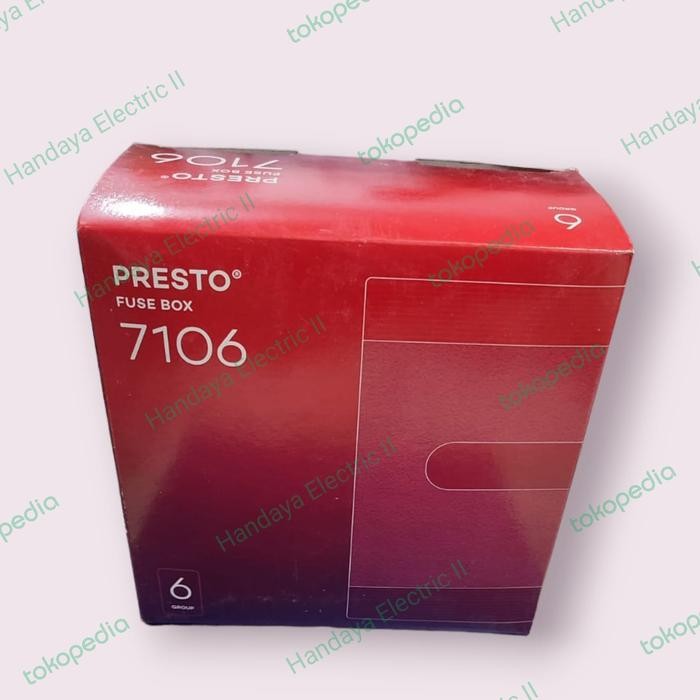 Box MCB 6 Group PRESTO Terlaris