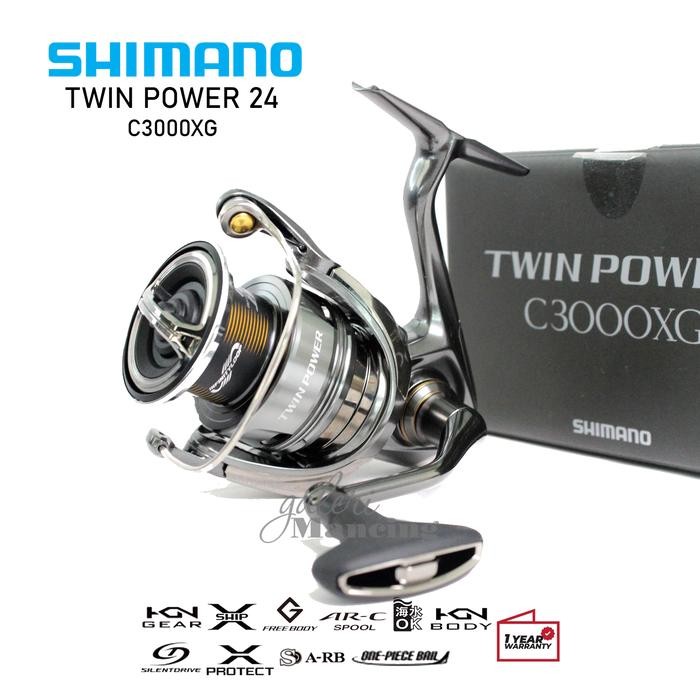 REEL SHIMANO 2024 TWIN POWER RIL SPINNING TERBARU SHIMANO