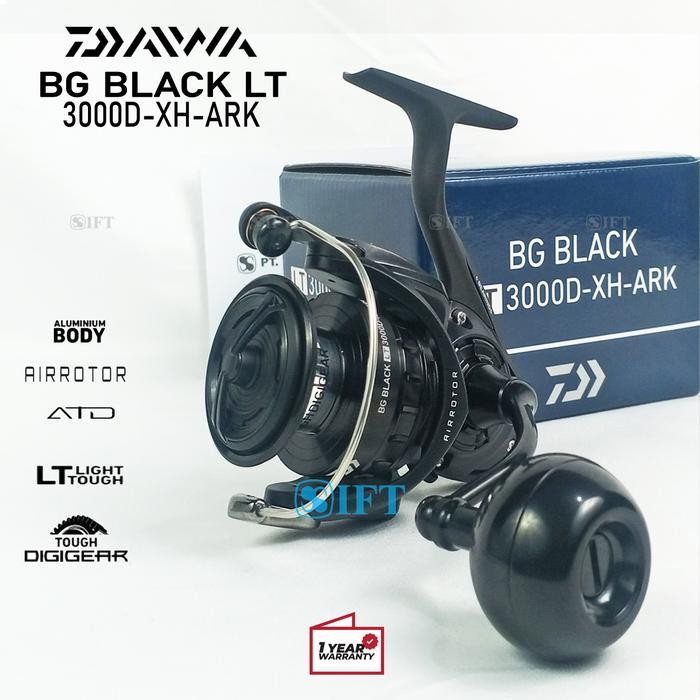 Reel DAIWA BG BLACK LT Metal Body 2500 s/d 14000 Laut [21] Resmi