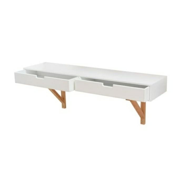 Rak Dinding Informa Icago Rak Hiasan Meja Belajar Laci Dinding