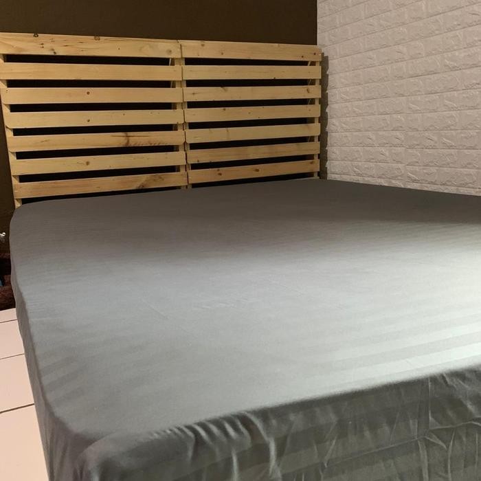 Dipan Kayu Jati Belanda/Tanpa Sandaran Kepala/Dipan Palet/Dipan