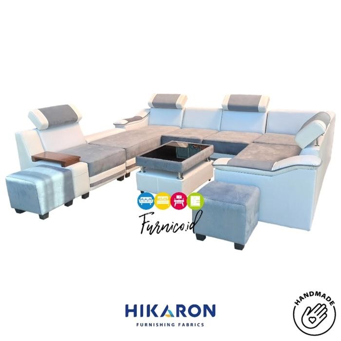 Sofa U Besar Jumbo Ruang Tamu / Sofa Karaoke