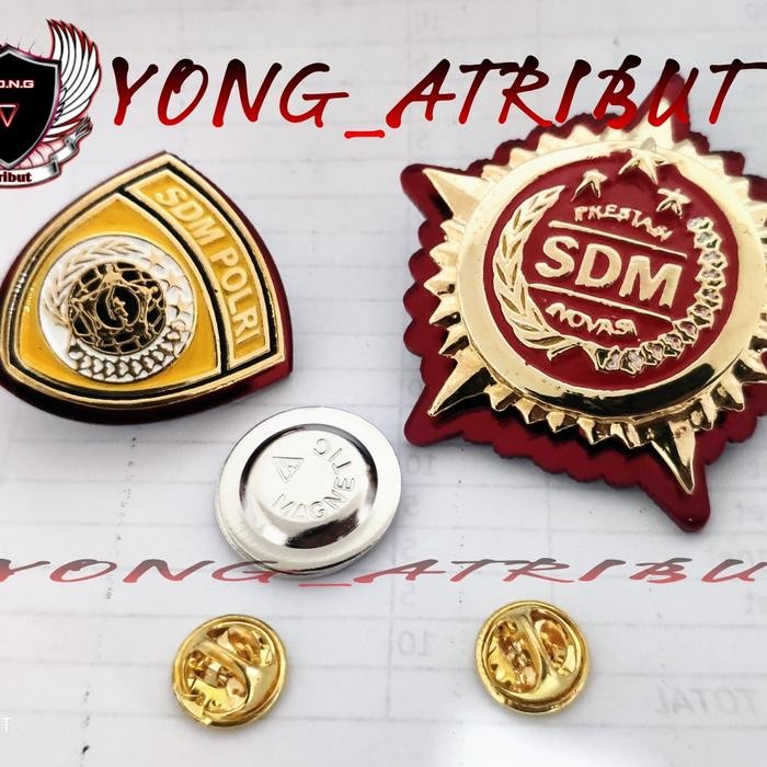 PIN SDM POLRI & RODA SDM POLRI EXCLUSIVE