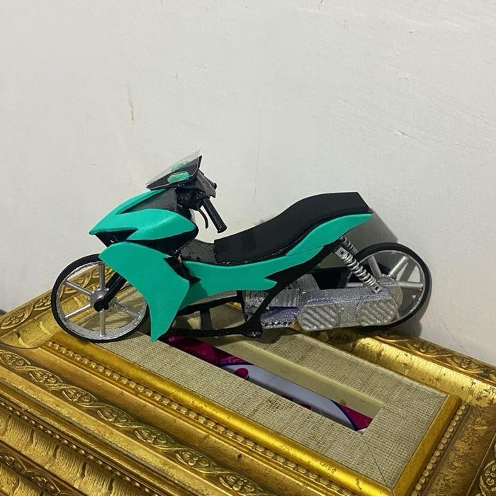 Miniatur Pajangan Aerox155 Dragrace Pasti Diskon