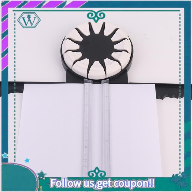 

1 Piece 12-In-1 Rotary Paper Trimmer, Black Plastic 12 Style Multifunctional Rolling Paper Cutter