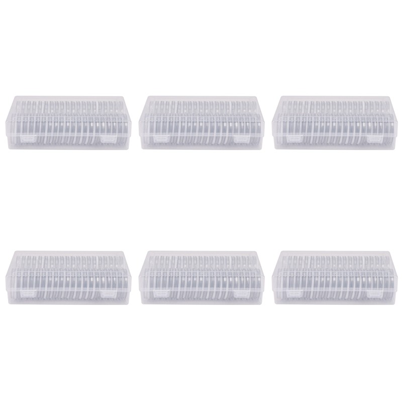 

2025 New-6 Set 46 Mm Coin Capsules Plastic Round Coin Holder Case And 7Sizes
